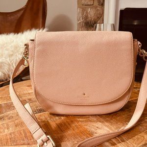 Kate Spade Saffron Larchmont Ave Crossbody Bag (Blush Pink)